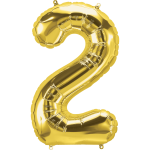 34 inch Gold Number 2