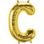 34 inch Gold Letter C