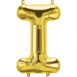 34 inch Gold Letter I