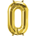 34 inch Gold Letter O