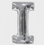 34 inch Silver Letter I