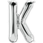 14" Silver Letter "K"