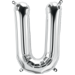 14" Silver Letter "U"