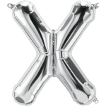 14" Silver Letter "X"