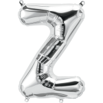 14" Silver Letter "Z"