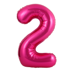 34 inch Pink Number 2