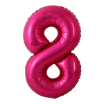 34 inch Pink Number 8