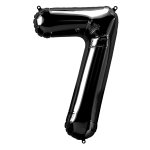 34 inch Black Number 7