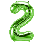 34 inch Green Number 2