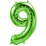 34 inch Green Number 9