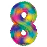 34 inch Rainbow Number 8