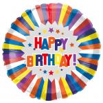 *Packaged Birthday Mylar Balloon - 10 pack