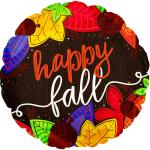 9" Happy Fall Foil Balloon – 10 pack