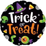 9" Halloween Foil Balloon – 10 pack