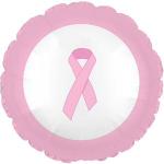 9" Breast Cancer Awareness Foil Balloon – 10 pack