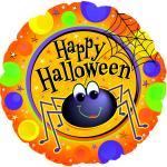 9" Halloween Foil Balloon – 10 pack