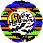 9" Halloween Foil Balloon – 10 pack