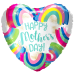 *9" Mother's Day Foil Balloon with Valve – 10 pack