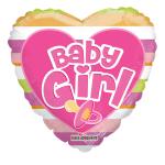 Baby Girl Foil Balloon – 5 pack
