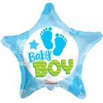 Baby Boy Foil Balloon – 5 pack