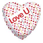 Love U Foil Balloon – 5 pack