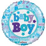 Baby Boy Foil Balloon – 5 pack