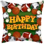 Birthday Sports Foil Balloon – 5 pack
