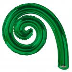 Spiral Kurly Green Mylars