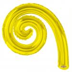 Spiral Kurly Yellow Mylars