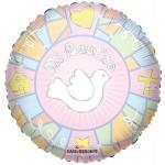 9" Spanish Baptism (Bautizo) Foil Balloon – 10 pack
