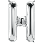 14" Silver Letter "H"