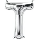 14" Silver Letter "T"