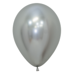 5-inch Sempertex Reflex Silver - 100 ct.