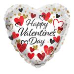 Single pack Valentine's Day balloons - 5 pack