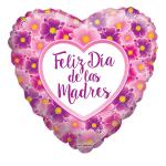 *Spanish Mother's Day Foil Balloon – 5 pack