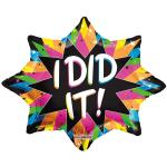 Grad - I did it balloons - 5 pack