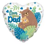 Love You Dad balloons - 5 pack