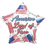America Land of the Free balloons - 5 pack