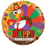 Thanksgiving Foil Balloon – 5 pack