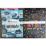 **Birthday Gift Bags large - 120 assorted