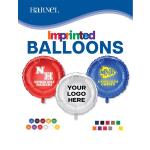 Imprinted Foil Balloons 1 sided - 100 pack