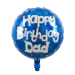 *Dad Birthday Foil Balloon – 10 pack
