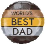 *Father's Day Best Dad Foil Balloon – 10 pack