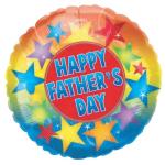 *Holographic Father's Day Foil Balloon - 10 pack