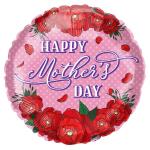 *9" Mother's Day Foil Balloon with Valve – 10 pack