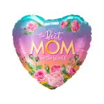 *Mother's Day Foil Balloon with ribbon – 10 pack