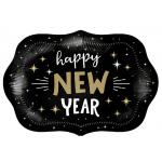 *38" New Years Mylar balloon