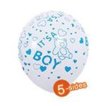 Baby Boy Latex Balloons – 100 ct.