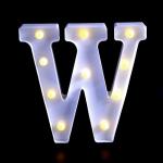 LED Letter W