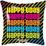 Birthday neon Balloons - 5 pack
